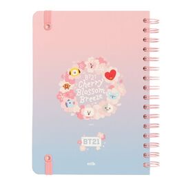 BT21 Sakura A5 notebook - Merchandise Office Supplies - Various - Techbox