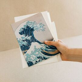 The Great Wave of Kanagawa Hokusai pack 3 A5 notebooks |  Techbox