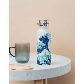 The Great Wave of Kanagawa Hokusai Stainless steel bottle 500ml |  Techbox