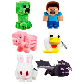 Minecraft assorted plush toy 20cm |  Techbox