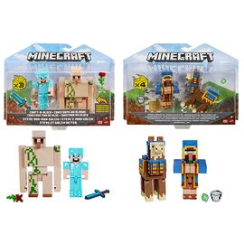 Minecraft set 2 figures assorted 8cm - Figurines - Collectibles - Techbox