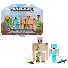 Minecraft set 2 figures assorted 8cm - Figurines - Collectibles - Techbox
