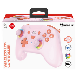 Subsonic Wireless Controller + Led SWiTCH / PlayStation 4