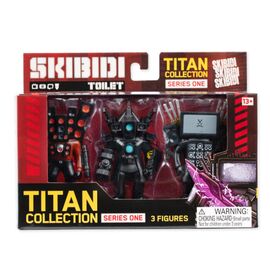 Skibidi - Toilet Titan 3 Pack - (13003) / Toys
