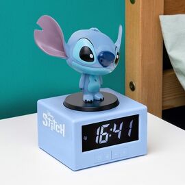 Stitch Icon Alarm Clock / Fan Shop and Merchandise - Led Lights & Alarm Clocks - Gifts - Techbox