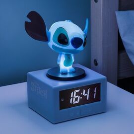 Stitch Icon Alarm Clock / Fan Shop and Merchandise - Led Lights & Alarm Clocks - Gifts - Techbox