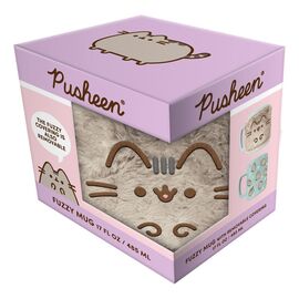 Pusheen Mug with teddy bear cover 440ml - Mugs & Bottles - Gifts - Techbox