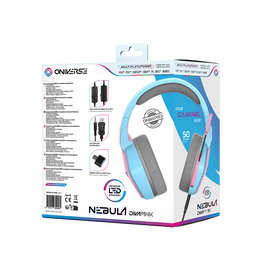 Oniverse Gaming Headset Nebula - Diva Pink / PlayStation 5 - Παιχνίδια PS5 - Τίτλοι Παιχνιδιών - Techbox