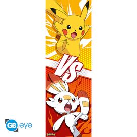 Pokemon Door Poster - Pikachu and Scorbunny - 53x158 cm / Fan Shop and Merchandise |  Techbox