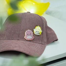 Squishmallows - Pin Badges x 2 Sunny & Auggie - Vibrant / Gadgets - Αταξινόμητα -  - Techbox