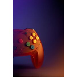 Retro-Fighters - Brawler64 2.4G Controller - Orange / Video Games and Consoles