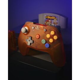 Retro-Fighters - Brawler64 2.4G Controller - Orange / Video Games and Consoles