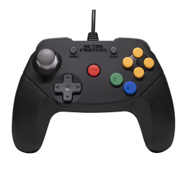 Retro-Fighters - Brawler64 Wired Controller - Black / Video Games and Consoles