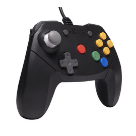 Retro-Fighters - Brawler64 Wired Controller - Black / Video Games and Consoles