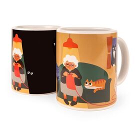 Cat Lady Morph Mug / Gadgets | Techbox