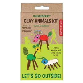 Kikkerland - Huckleberry Clay Creatures (HB50-F) / Toys