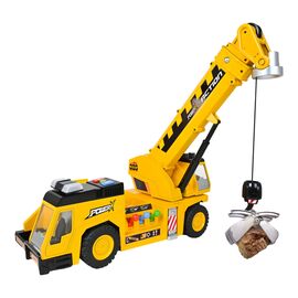 Power X - Electronic 3-in-1 Crane Truck with lights and sounds - (20410) / Toys