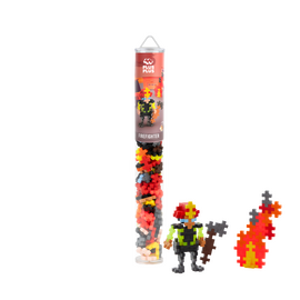 Plus-Plus - Firefighter / 100 pcs Tube (4294) / Toys