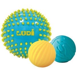 Ludi - Sensory ball set - Blue (LU30021) / Toys - Αταξινόμητα -  - Techbox