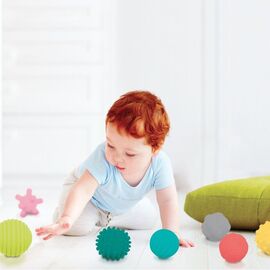 Ludi – Sensory Balls - 8 pcs. (LU30055) / Toys - Αταξινόμητα -  - Techbox