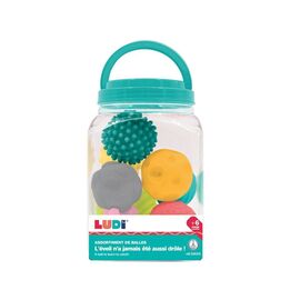 Ludi – Sensory Balls - 8 pcs. (LU30055) / Toys - Αταξινόμητα -  - Techbox