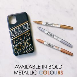 Sharpie - Metallic 3-Blister - Gold/Silver/Bronze - 1.4 mm / Toys