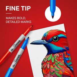 Sharpie - Permanent Markers - Black - 5 Count / Toys