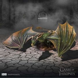 Game of Thrones figurine - Rhaegal / Fan Shop and Merchandise - Figurines - Collectibles - Techbox