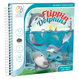 SmartGames - Magnetic Travel - Flippin Dolphins (Nordic) (SG2330) / Toys - Puzzles - Gifts - Techbox