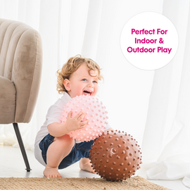 Edushape - Sensory Ball - 18 Cm - Brown (E705176br) / Toys - Αταξινόμητα -  - Techbox