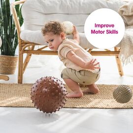 Edushape - Sensory Ball - 18 Cm - Brown (E705176br) / Toys - Αταξινόμητα -  - Techbox