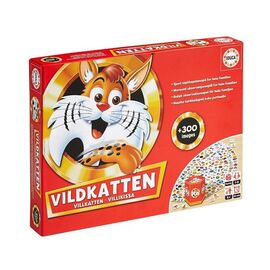 Educa - Vildkatten - 300 (Danish) (016438) / Toys