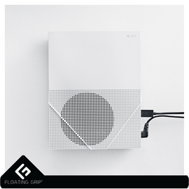 FLOATING GRIP&reg; wall mount for Xbox One S, White / Xbox One