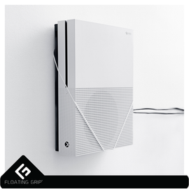 FLOATING GRIP&reg; wall mount for Xbox One S, White / Xbox One