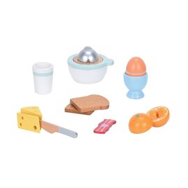 Small Wood - Breakfast Play Set with Juicer (L40295) / Toys