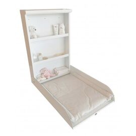 BabyDan - Sofie Wall Mounted Changing Tabel - White Metal / Baby and Children