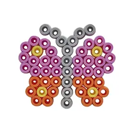 Hama - Maxi beads - 3000pcs + 4 plates in bucket (388806) / Toys