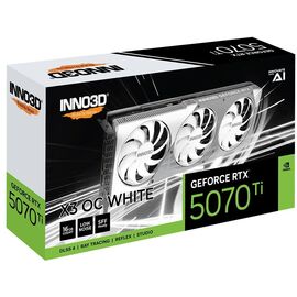 Inno3D GeForce RTX 5070 Ti X3 OC WHITE NVIDIA 16 GB GDDR7 | Techbox
