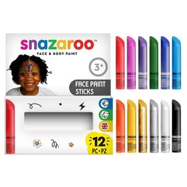 Snazaroo - Make-up colors pins (12 pcs) (791103) / Toys