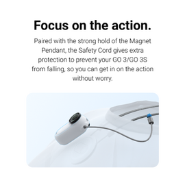 Insta360 - GO 3/GO 3S Magnet Pendant Safety Cord (White) / Electronics