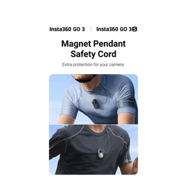 Insta360 - GO 3/GO 3S Magnet Pendant Safety Cord (White) / Electronics