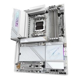 GIGABYTE X870E AORUS PRO ICE Motherboard - Supports AMD Ryzen 9000 CPUs, 16+2+2 Phases Digital VRM, up to 8000MHz DDR5 (OC), 3xPCIe 5.0 + 1xPCIe 4.0, Wi-Fi 7, 2.5GbE LAN, USB 4 | Techbox