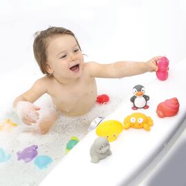 Ludi - Bath animals - 12 pcs - LU2174 / Toys