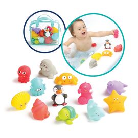 Ludi - Bath animals - 12 pcs - LU2174 / Toys