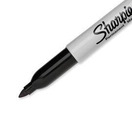 Sharpie - Permanent Marker Fine Black 12-Blister (1996111) / Toys