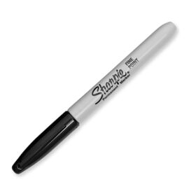 Sharpie - Permanent Marker Fine Black 12-Blister (1996111) / Toys