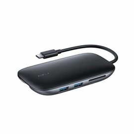 AUKEY CB-C71 interface hub 5000 Mbit/s Black | Techbox