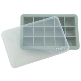 Le Toft - Baby Food Freezer Cubes - Smokey Green - 15 compartments, each holding up to 20 ml / Baby and Children