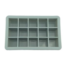 Le Toft - Baby Food Freezer Cubes - Smokey Green - 15 compartments, each holding up to 20 ml / Baby and Children