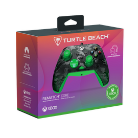 Turtle Beach® Rematch™ Core – Ghost Black Camo/Green / Xbox Series X